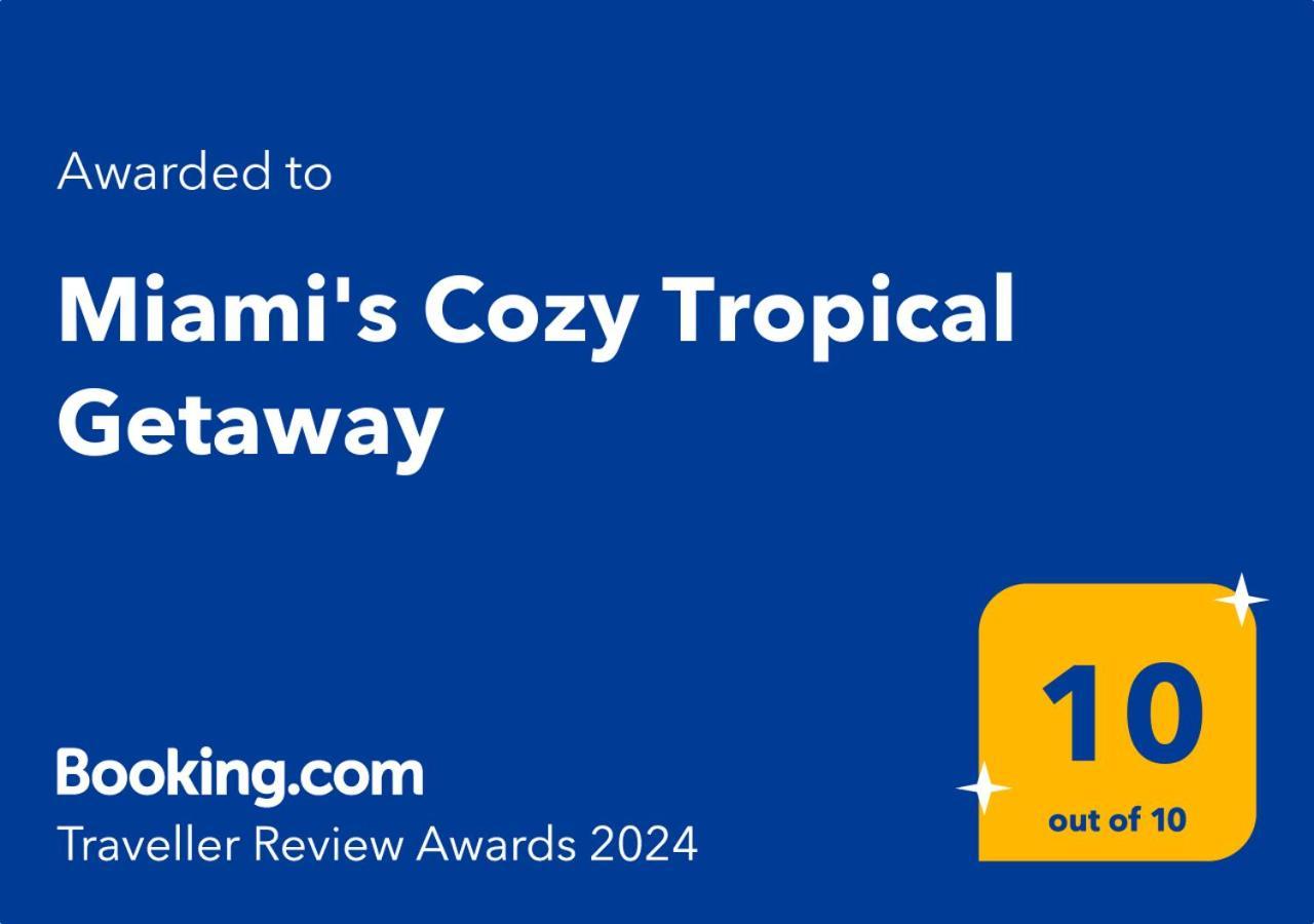 Miami'S Cozy Tropical Getaway Villa Buitenkant foto